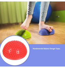 Balance Ball Tırtıklı Denge Aleti Masaj Aleti Duyu Taşı