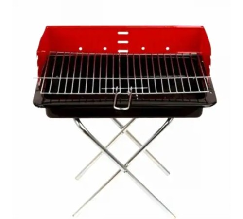 Lüx Pervazlı Portatif Ayaklı Mangal Tekli Kutulu 50cm