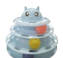 Nunbell 3 Katlı Kedi Oyuncağı Kedi Başlıklı