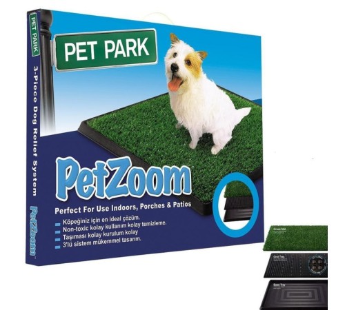 Pet Zoom Pet Park Köpek Tuvaleti 64 Cm X 51Cm X 3.8 Cm
