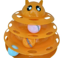 Petzoom Kedi Başlıklı 3 Katlı Kedi Oyuncağı