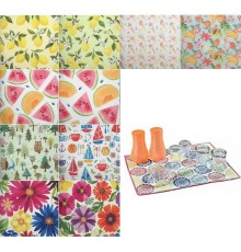 10 Adet Kurutmalık Mikrofiber Kurutma Bulaşık Tezgah Altlığı