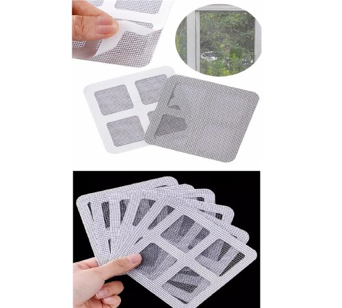 15 Adet Yapışkanlı Kesilerek Kullanılabilir Yırtık Kapı-Pencere Sinekliği Onarım Tamir Bandı 15 Adet Yapışkanlı Kesilerek Kullanılabilir Yırtık Kapı-Pencere Sinekliği Onarım Tamir Bandı