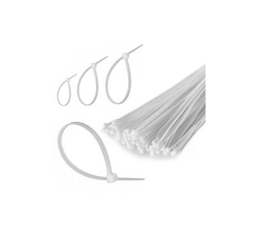100 Adet Plastik Cırt Kelepçe Kablo Bağı Kablo Düzenleyici-4.8 X 380 MM 100 Adet Plastik Cırt Kelepçe Kablo Bağı Kablo Düzenleyici-4.8 X 380 MM