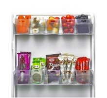 12 li Buzdolabı İçi Mini Düzenleyici Kutu Organizer - Buzdolabı Kapak Düzenleyici