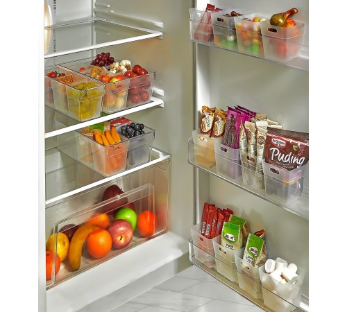 12 li Buzdolabı İçi Mini Düzenleyici Kutu Organizer - Buzdolabı Kapak Düzenleyici 12 li Buzdolabı İçi Mini Düzenleyici Kutu Organizer - Buzdolabı Kapak Düzenleyici