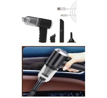 120 W Şarjlı El Süpürgesi Çekme – Üfleme Özellikli Ev Araba Klavye Süpürgesi