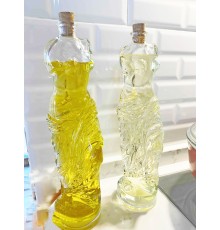 2 Adet Venüs Yağdanlık - Kadın Figürlü Sirkelik Sosluk 180 ML