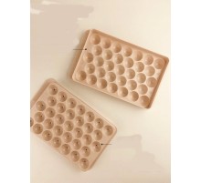 2 li Buz Kalıbı 33 Bölmeli Kristal Küre Buzluk - Mini Yuvarlak Buz Kalıbı