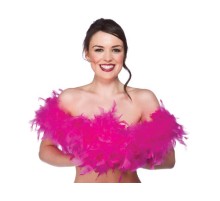 2 Metre Boa Tüy Otriş - Pembe