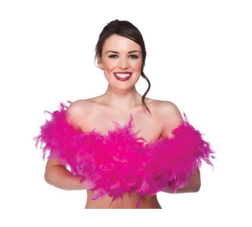 2 Metre Boa Tüy Otriş - Pembe 2 Metre Boa Tüy Otriş - Pembe