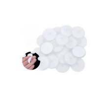 20 Adet Şeffaf Yuvarlak 3 Cm Çaplı Güçlü Disk Yapışkanlar