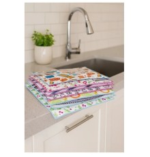 3 Adet Mikrofiber Kurutma Bulaşık Altlığı