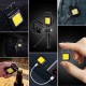 3 Led Modlu Mini Asılabilen Led Kamp Aydınlatması Güçlü El Feneri Açacaklı -Mıknatıslı