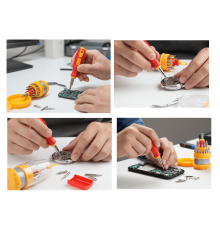 31 Parça Saatçi ve Telefoncu Onarım Tornavida Seti Hassas Tornavida Seti