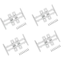 4 Adet Bebek Çocuk Koruma Kilidi - Dolap Çekmece Kilidi Sürgülü Kilit