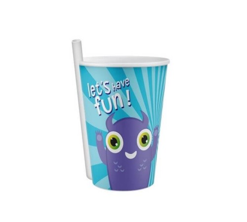 4 Adet Kendinden Pipetli Bardak 400 Ml 4 Adet Kendinden Pipetli Bardak 400 Ml