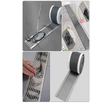 4 Metre Yapışkanlı Banyo Gider Koruyucu Saç Toplayıcı – Gider Böcek Koruyucu Gider Süzgeci