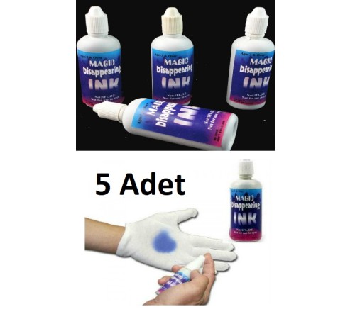 5 Adet Sihirli Şaka Mürekkebi