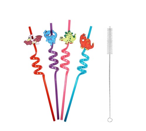 5 Parça Renkli Pipet Seti - Emojili Spiral Kokteyl- Çocuk Pipeti Temizleme Fırçalı 5 Parça Renkli Pipet Seti - Emojili Spiral Kokteyl- Çocuk Pipeti Temizleme Fırçalı
