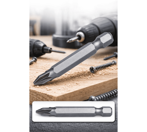 50 mm Yıldız Uçlu Tornavida Bits