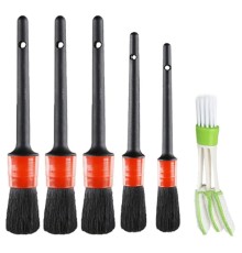 6 Parça Araç Detaylı Temizlik Fırçası İç Dış Temizlik Fırça Seti