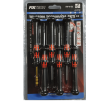 6 Parça Saatçi ve Telefoncu Onarım Tornavida Seti Hassas Tornavida Seti