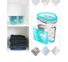 600 ML Nem Alıcı Rutubet Giderici Aparat - Limonlu Mutfak Salon Banyo Küf Koku Alıcı Granül