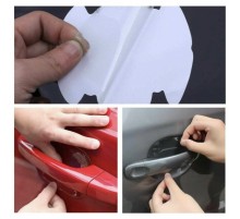 8 Adet Araba Kapı Kolu Koruyucu Çizilme Önleyici Şeffaf Sticker Film Koruma Seti