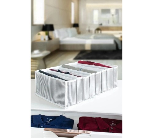 8 Bölmeli XL Pratik Bölmeli Çekmece Düzenleyici Organizer(İç Çamaşırı Kravat Çorap Düzenleyici) 8 Bölmeli XL Pratik Bölmeli Çekmece Düzenleyici Organizer(İç Çamaşırı Kravat Çorap Düzenleyici)