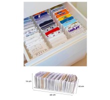 Akordiyon Çekmece  Düzenleyici Organizer 11 Gözlü