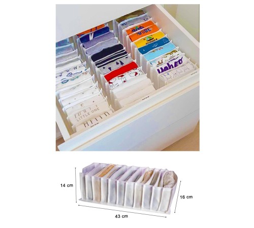 Akordiyon Çekmece Düzenleyici Organizer 11 Gözlü Akordiyon Çekmece Düzenleyici Organizer 11 Gözlü