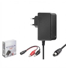 Akü Şarj Cihazı 6V 1.2A 7.2W Krokodil Uç Akü Şarj Adaptörü