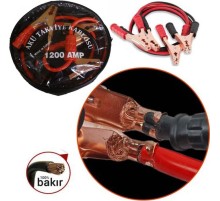 Akü Takviye Kablosu 1200 Amper (Taşıma Çantalı)