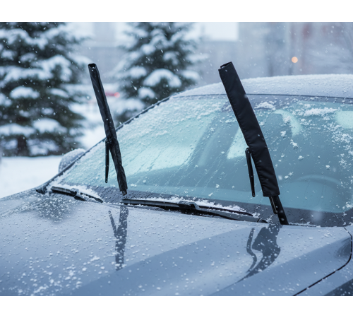 Araba Silecek Koruma Kılıfı – Karlı ve Buzlu Havaya Dayanıklı, Pratik Tak-Çıkar Kullanım