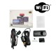 Araç Kamerası - 3 Kameralı Wifi Ön , İç ve Arka Full HD DVR Araç İçi Ekranlı Kamera