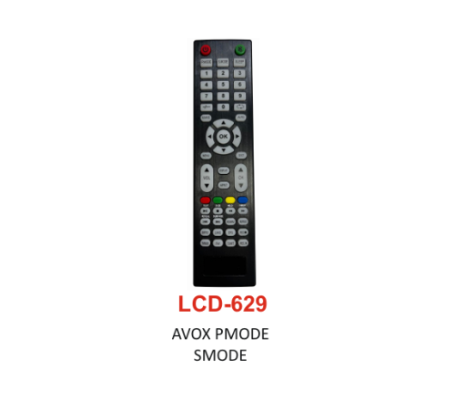 AVOX PMODE SMODE Uyumlu Kumanda - LCD 629 AVOX PMODE SMODE Uyumlu Kumanda - LCD 629