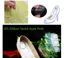 Ayak Nasır 6lı Ped - Ayak Vurma önleyici silikon ped