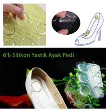 Ayak Nasır 6lı Ped - Ayak Vurma önleyici silikon ped