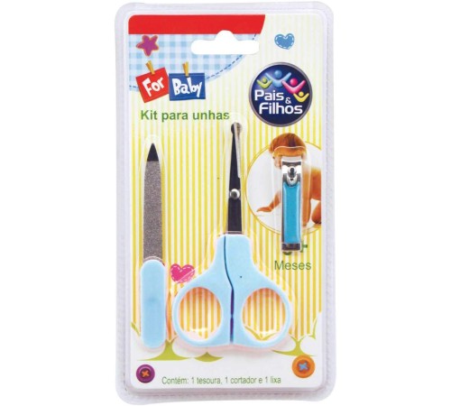 Baby Bebek Tırnak Bakım Seti - Mavi Baby Bebek Tırnak Bakım Seti - Mavi