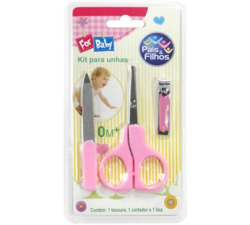 Baby Bebek Tırnak Bakım Seti - Pembe