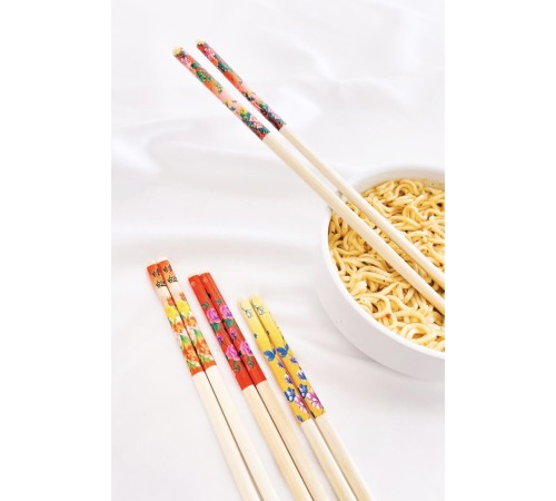 Bambu Chopstick Çubuk Yemek Çubuğu Yıkanabilir Tekrar Kullanılabilir (3 Çift- 6 Adet ) Bambu Chopstick Çubuk Yemek Çubuğu Yıkanabilir Tekrar Kullanılabilir (3 Çift- 6 Adet )