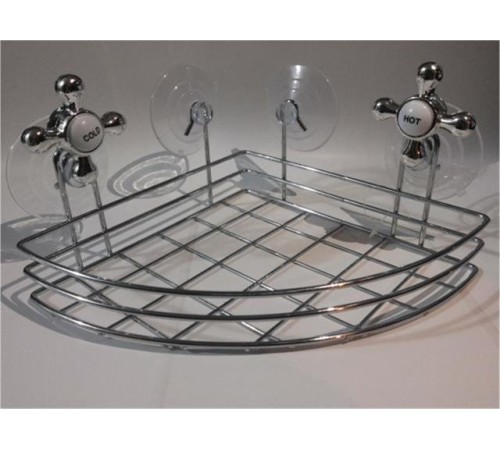Banyo Organizeri - Çok Amaçlı Köşe Organizer Vantuzlu Banyo Organizeri - Çok Amaçlı Köşe Organizer Vantuzlu
