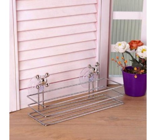 Banyo Organizeri - Çok Amaçlı Dörtgen Vantuzlu Banyo Organizeri - Çok Amaçlı Dörtgen Vantuzlu