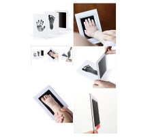 Bebek El Ayak Izi Fotoğraf Çerçevesi El Ayak İzi Kalıbı Seti