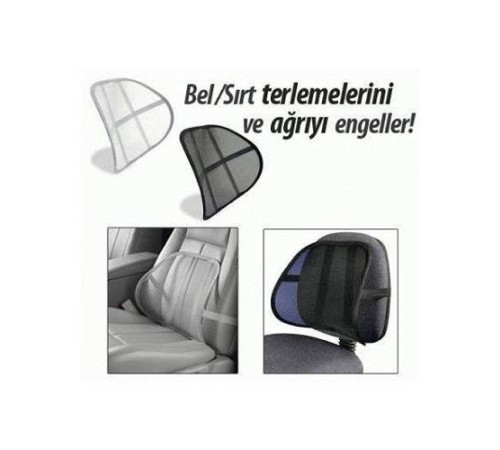 Bel Destekli Tam Ortopedik File Yastık