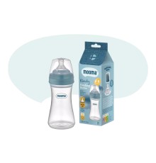 Biberon Anti Kolik Biberon 250 ml Kapaklı Biberon 6 - 18 Ay (Orta Akış)
