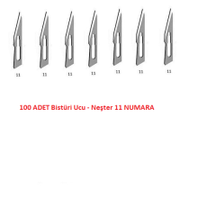 Bistüri Ucu No 11 - Neşter - 100 Adet