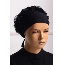 Bone - Dikişli Fırfırlı Bone Bandana (5li Paket)