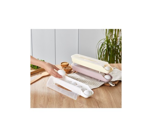 Buzdolabı Yumurta Organizeri - Yumurta Saklama Kabı - 7 Yumurta Kapasiteli Buzdolabı Yumurta Organizeri - Yumurta Saklama Kabı - 7 Yumurta Kapasiteli